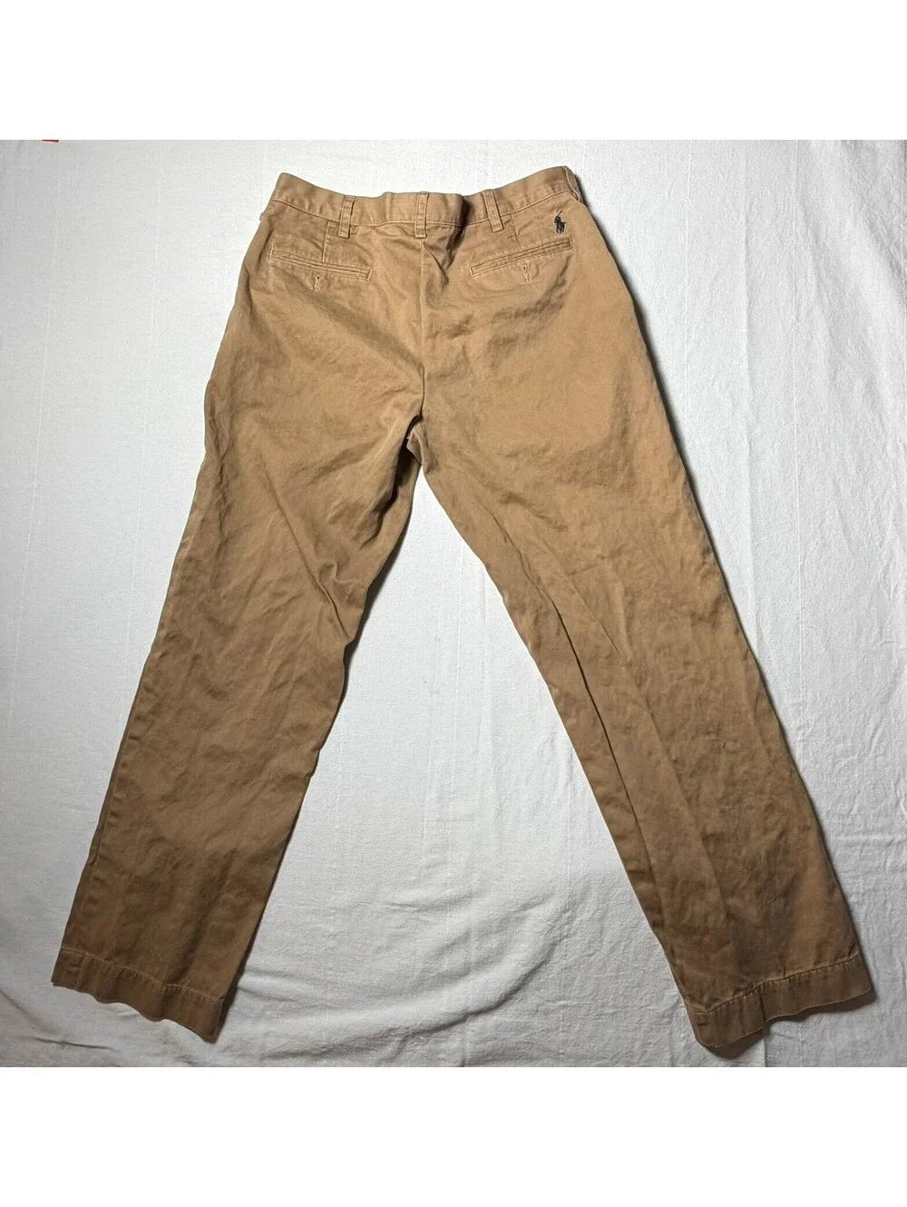 Polo Ralph Lauren Men’s Khaki Chino Pants Classic Fit Tan Cotton